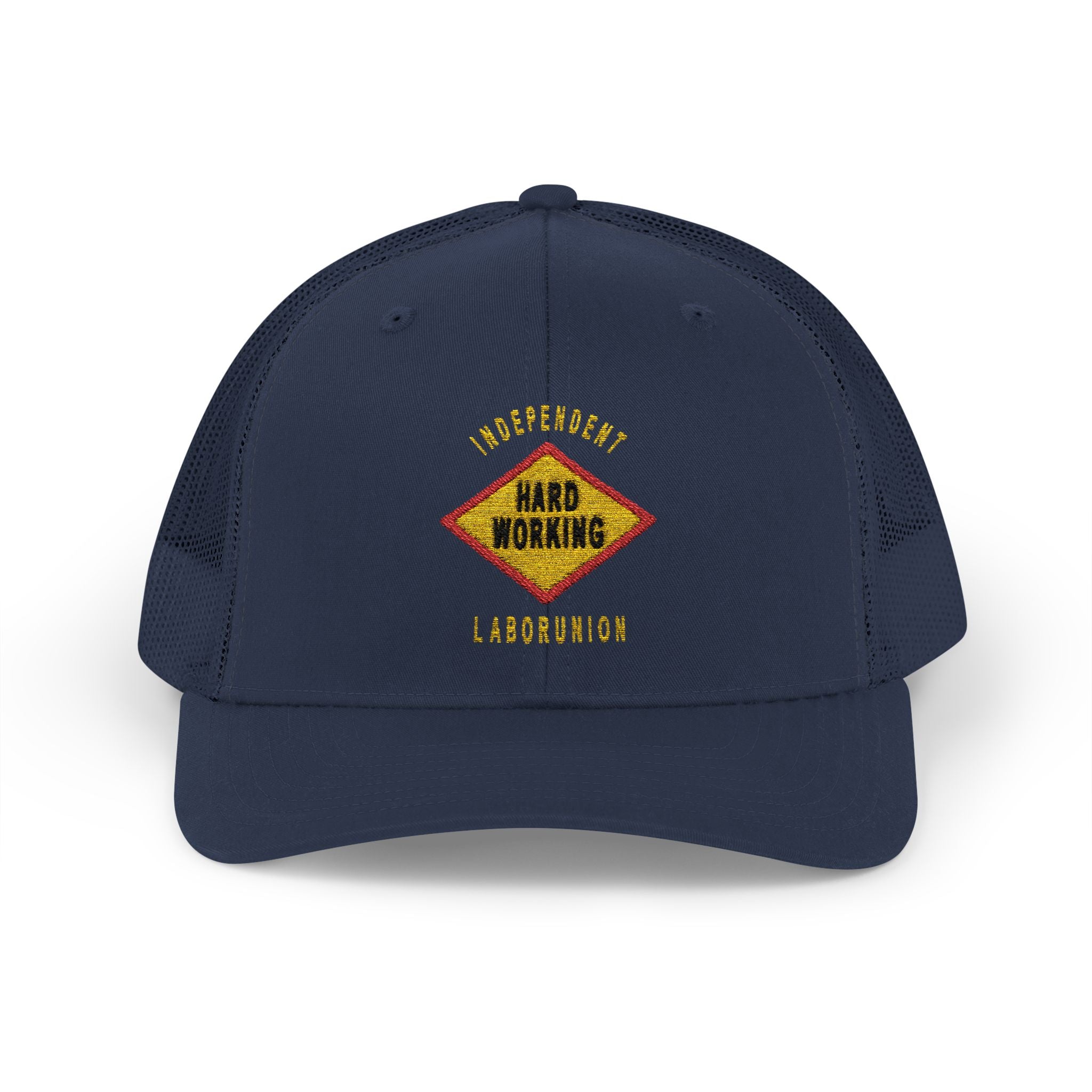 Independent Labor Union Snapback Trucker Cap (Embroidered)
