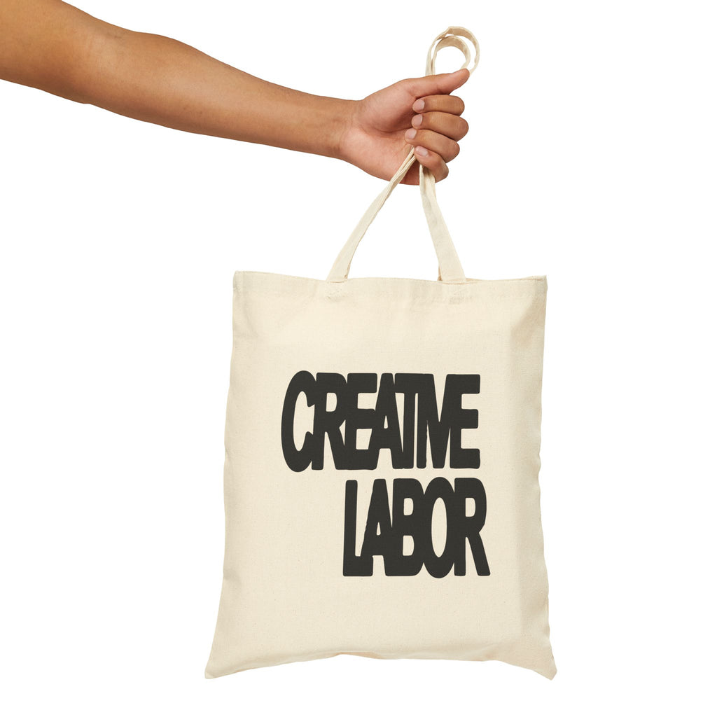 Tote Bag — "Creative Labor" Canvas Shopper Tote